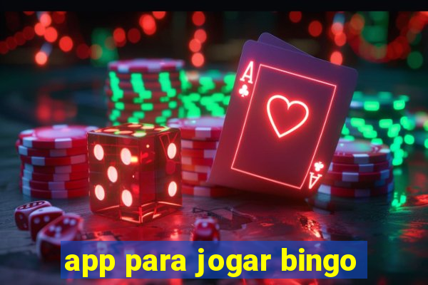 app para jogar bingo